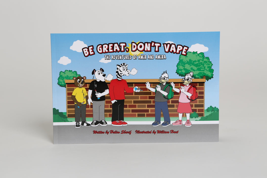 BE GREAT, DON'T VAPE: THE ADVENTURES OF AMIR AND AMIRA Amir & Amira BE GREAT, DON'T VAPE: THE ADVENTURES OF AMIR AND AMIRA Amir & Amira